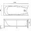 Акриловая ванна Eurolux Пальмира 170x75 (EUR0008)