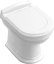 Унитаз приставной Villeroy & Boch Hommage 6663 10R2 star white