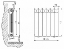 Радиатор водяной биметаллический Rifar Base 350 10 секций